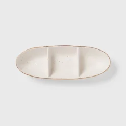 Ceramic Sectioned Serving Bowl Ivory - Threshold™ -Threshold Home Furniture Store GUEST d34f4c69 14f0 4113 b791 4bbb13ecf9c9