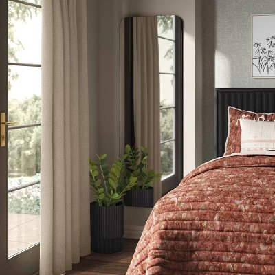 20" x 60" Infinity Full Length Mirror Black - Threshold™ 20" X 60" Infinity Full Length Mirror Black - Threshold™ -Threshold Home Furniture Store GUEST d95021c2 684d 4834 947a c21ffd54075c