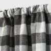 2pk 42"x36" Light Filtering Gingham Curtain Tiers Gray/White - Threshold™ -Threshold Home Furniture Store GUEST db127633 9fec 4d64 a134 4c32ed40e880