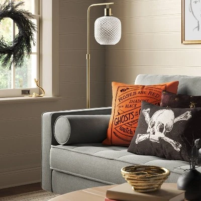 Embroidered Ghosts in the Garden Square Halloween Throw Pillow Orange - Threshold™ Embroidered Ghosts In The Garden Square Halloween Throw Pillow Orange - Threshold™ -Threshold Home Furniture Store GUEST dbb8e860 0599 442a acda 4677f76904f0