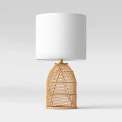 Rattan Diagonal Weave Table Lamp Tan - Opalhouse™ -Threshold Home Furniture Store GUEST dc68d68d e33c 439e 99ff 73cdd2326262