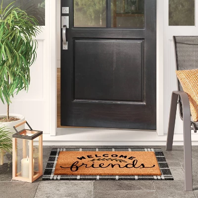 1'6"x2'6" 'Welcome Friends' Door Mat - Threshold™ 1'6"x2'6" 'Welcome Friends' Door Mat - Threshold™ -Threshold Home Furniture Store GUEST df4e4e5f ceeb 48cf 8f21 027d8a6dcafc