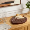 Wooden Oak Leaf Shape Serving Board With Handle Dark Brown - Threshold™ -Threshold Home Furniture Store GUEST e159db04 bc55 4a8c a5b9 71a054aac8eb