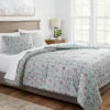 Floral Printed Comforter & Sham Set Light Teal Blue - Threshold™ 1 Floral Printed Comforter & Sham Set Light Teal Blue - Threshold™ -Threshold Home Furniture Store GUEST e49ee5a2 b2f6 4ca0 96de 5fefb8e17f78