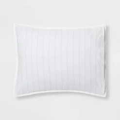 Reversible Cotton Stripe Quilt Sham - Threshold™ -Threshold Home Furniture Store GUEST e4cf0cec a450 4cc1 91b4 45e3f6a809e4