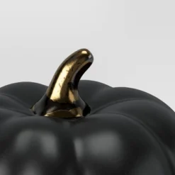 Set Of 3 Small Ceramic Halloween Pumpkins With Gold Stem - Threshold™ 4 Set Of 3 Small Ceramic Halloween Pumpkins With Gold Stem - Threshold™ -Threshold Home Furniture Store GUEST e522c71c 5236 4716 87d9 cb99acca79a8