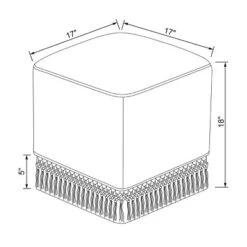 Westchester Fringe Cube - Threshold™ Designed With Studio McGee -Threshold Home Furniture Store GUEST e62a4ff7 76f6 4b24 887f f28aab6e03a5