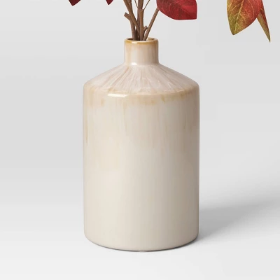 Leaf Arrangement in Ceramic Pot Red - Threshold™ Leaf Arrangement In Ceramic Pot Red - Threshold™ -Threshold Home Furniture Store GUEST e7fb038d 9de2 4de1 8e13 2c4f2335bc36