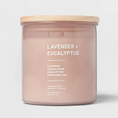 Glass Jar Lavender and Eucalyptus Candle - Threshold™ Glass Jar Lavender And Eucalyptus Candle - Threshold™ -Threshold Home Furniture Store GUEST e81489c4 059a 4f25 9afd 98f3df3af24b