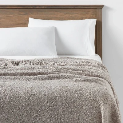 Fringed Boucle Bed Throw - Threshold™ Fringed Boucle Bed Throw - Threshold™ -Threshold Home Furniture Store GUEST e86502af 5ec7 42ed 91fb 00122f4190cf