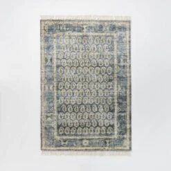 Lost Creek Printed Paisley Rug Blue - Threshold™ Designed With Studio McGee -Threshold Home Furniture Store GUEST e8e94a54 2263 4993 84d8 d4a216f28ff8