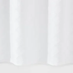 Dyed Clipped Diamond Shower Curtain White - Threshold™ 4 Dyed Clipped Diamond Shower Curtain White - Threshold™ -Threshold Home Furniture Store GUEST e9083fa3 4dae 4049 a274 c3e218597b3c