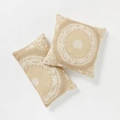 Woven Suzani Throw Pillow Gold - Threshold™ Designed With Studio McGee -Threshold Home Furniture Store GUEST ee35f582 696e 423b 88dc cf88a057974e