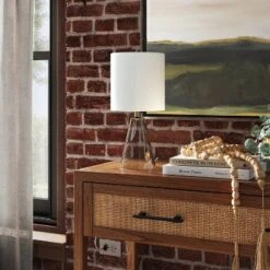 Glass Cone Mini Table Lamp Clear - Threshold™ -Threshold Home Furniture Store GUEST eee287ae 4297 4ecd 8b28 f390d946fcd2