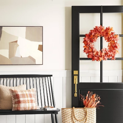 30" x 24" Abstract Framed Canvas Tan - Threshold™ 30" X 24" Abstract Framed Canvas Tan - Threshold™ -Threshold Home Furniture Store GUEST f044a6ca 19cd 43e9 8d28 4911d935b92c