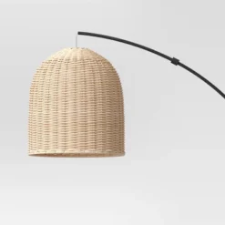 Addison Arc Floor Lamp With Natural Rattan Shade - Threshold™ -Threshold Home Furniture Store GUEST f0a65e9b 915e 44cf b86d b7a12da8e8a2