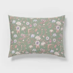 Boho Reversible Printed Comforter & Sham Set Green Floral - Threshold™ -Threshold Home Furniture Store GUEST f188dba2 14af 4c13 b7d9 c3b10343acd2