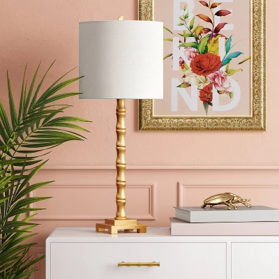 Large Bamboo Table Lamp (Includes LED Light Bulb) Brass - Threshold™ Large Bamboo Table Lamp (Includes LED Light Bulb) Brass - Threshold™ -Threshold Home Furniture Store GUEST f3d4dcae 36fe 4757 b79c cd348a15a18a