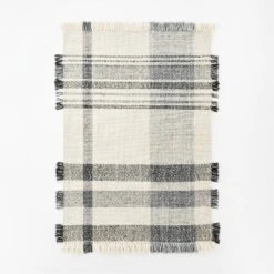Laurelhurst Indoor/Outdoor Plaid Rug Black/White - Threshold™ Designed With Studio McGee -Threshold Home Furniture Store GUEST f44c5e5d 51f2 4640 8c5a e9280099a73d