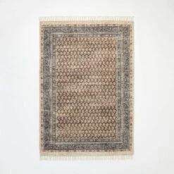 Persian Printed Paisley Style Rug Navy - Threshold™ Designed With Studio McGee™ -Threshold Home Furniture Store GUEST f50d2252 b055 4817 8bb4 936b6ad8654e