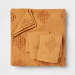 Tufted Diamond Crinkle Duvet Cover & Sham Set - Threshold™ -Threshold Home Furniture Store GUEST f7e358d4 ca2b 4b81 8713 df8fd101b473