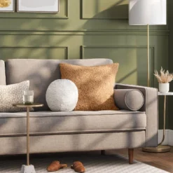 Boucle Sphere Throw Pillow - Thresholdâ˘