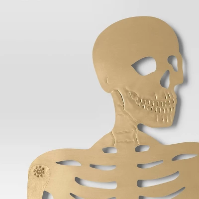 45" Halloween Metal Posable Skeleton Gold - Threshold™ 45" Halloween Metal Posable Skeleton Gold - Threshold™ -Threshold Home Furniture Store GUEST fe94f781 26e9 4cd7 8d80 1d3c487a8070