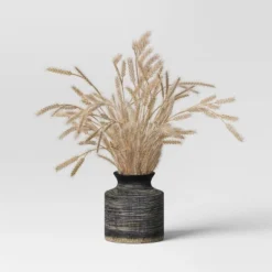 Grass Arrangement In Ceramic Pot Black - Threshold™ 6 Grass Arrangement In Ceramic Pot Black - Threshold™ -Threshold Home Furniture Store GUEST feadbbf9 25c2 45e5 ba31 61ab6f1faca8