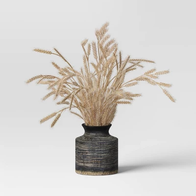 Grass Arrangement in Ceramic Pot Black - Threshold™ Grass Arrangement In Ceramic Pot Black - Threshold™ -Threshold Home Furniture Store GUEST feadbbf9 25c2 45e5 ba31 61ab6f1faca8