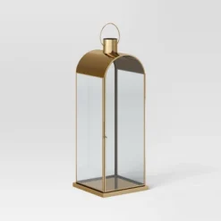 Metal Lantern Gold - Threshold™ -Threshold Home Furniture Store GUEST ffd8ca15 12f3 4b61 bfb7 11cb5dc1399f